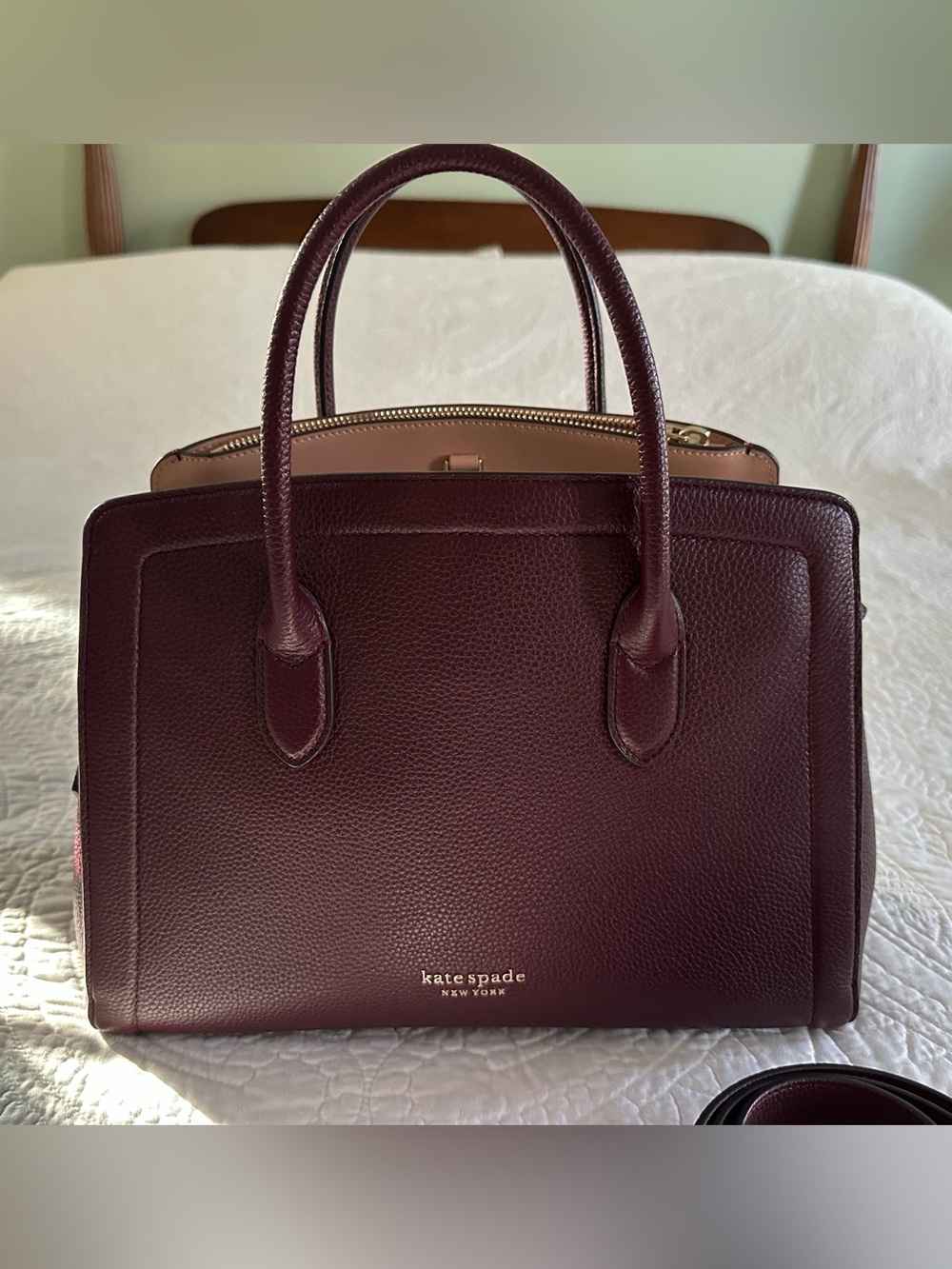 kate spade Knott Leather Satchel
